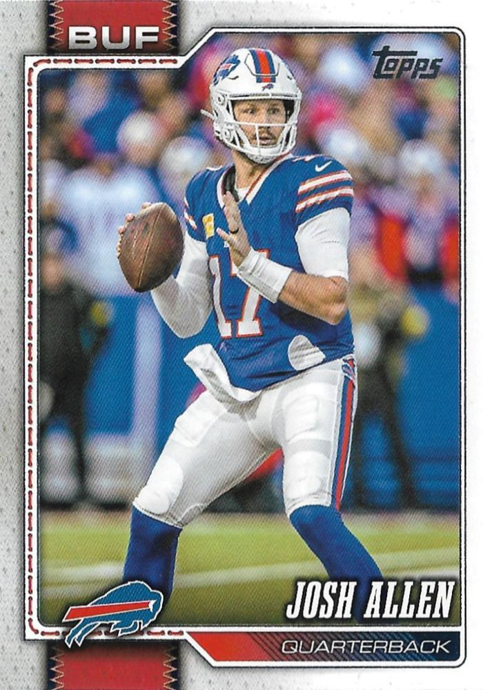 Josh Allen #22 2026 Topps Flagship