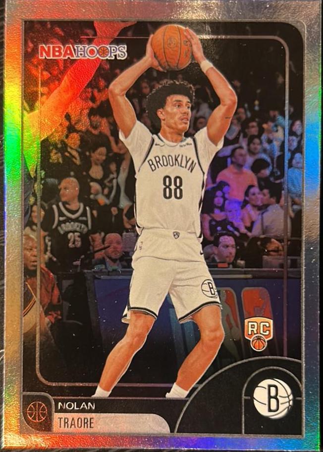 Nolan Traore #133 [Rookie] 2025 Topps NBA Hoops