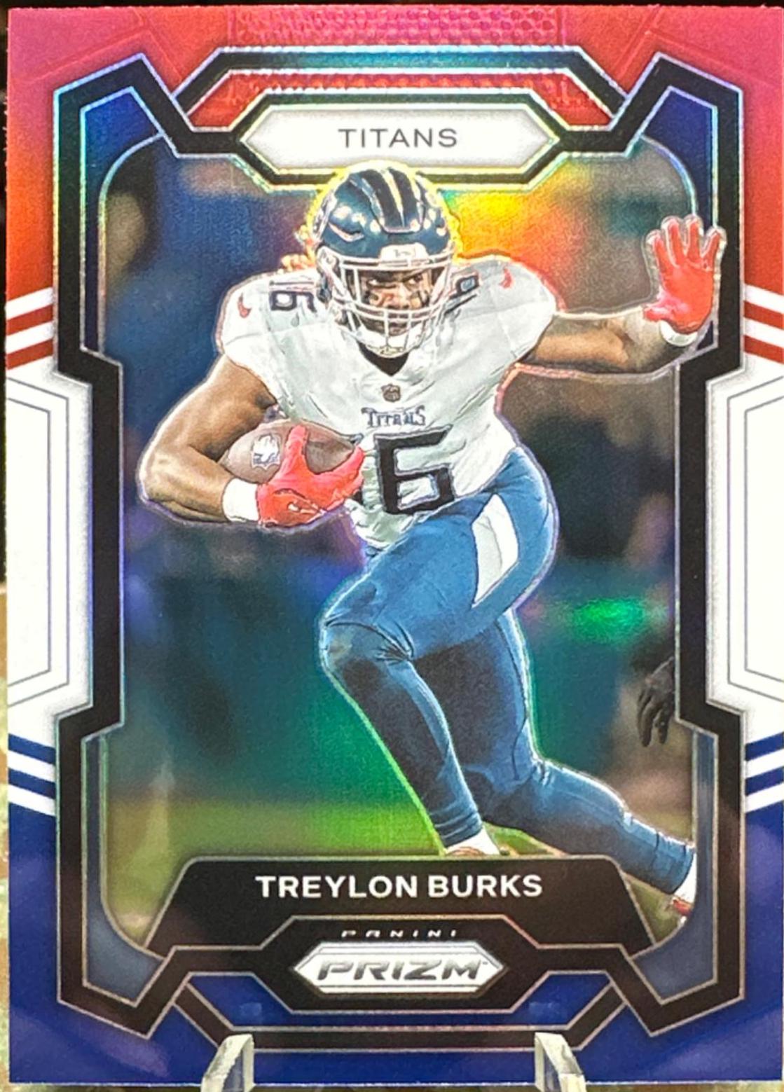 Treylon Burks [Red White Blue] #291 2023 Panini Prizm