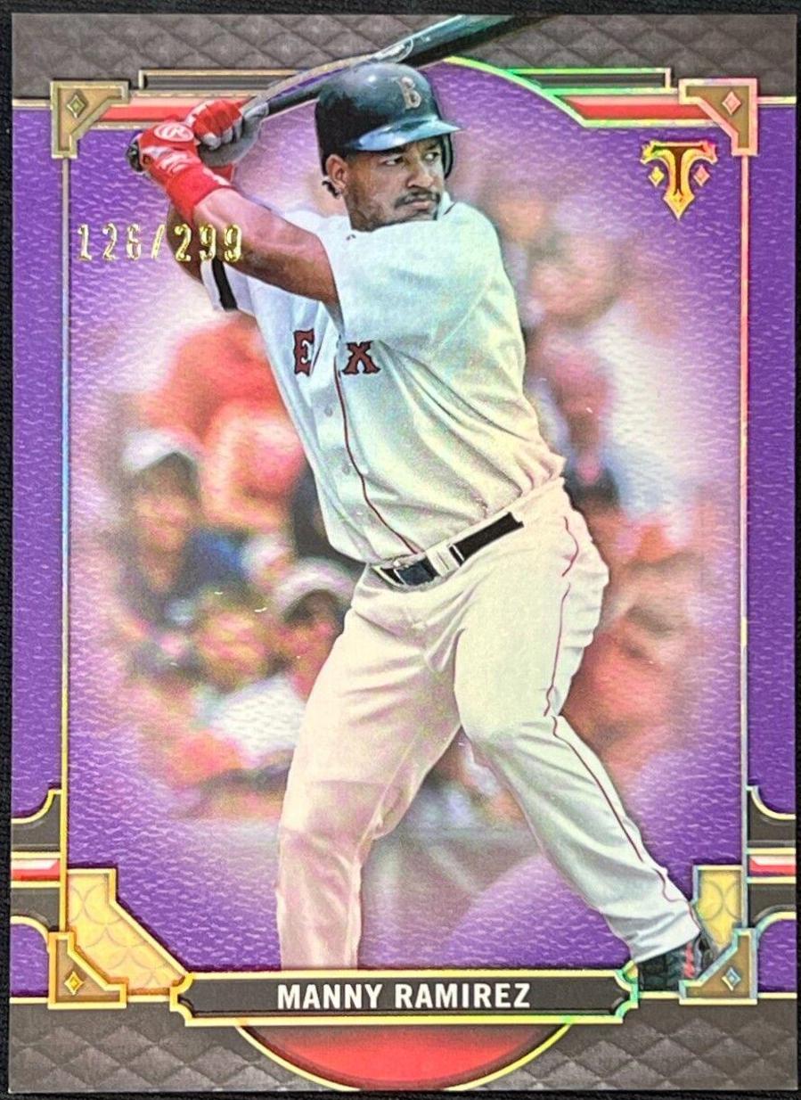 Manny Ramirez [Amethyst] #43 2022 Topps Triple Threads [140/299]