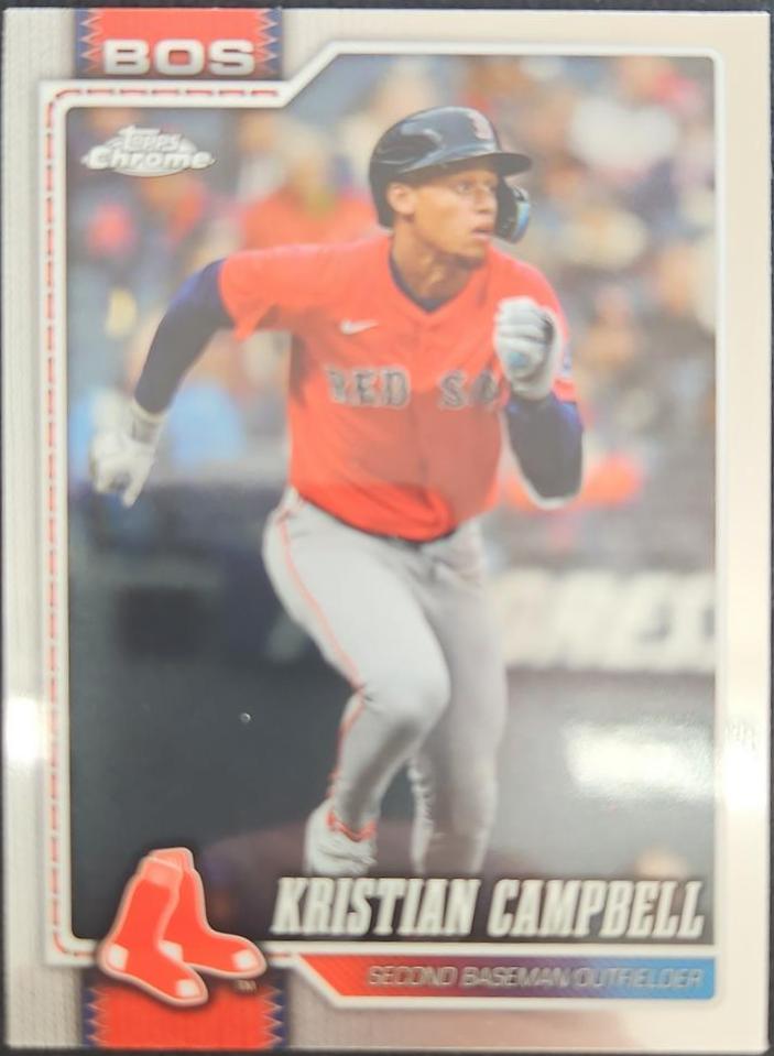Kristian Campbell #282 2026 Topps Chrome
