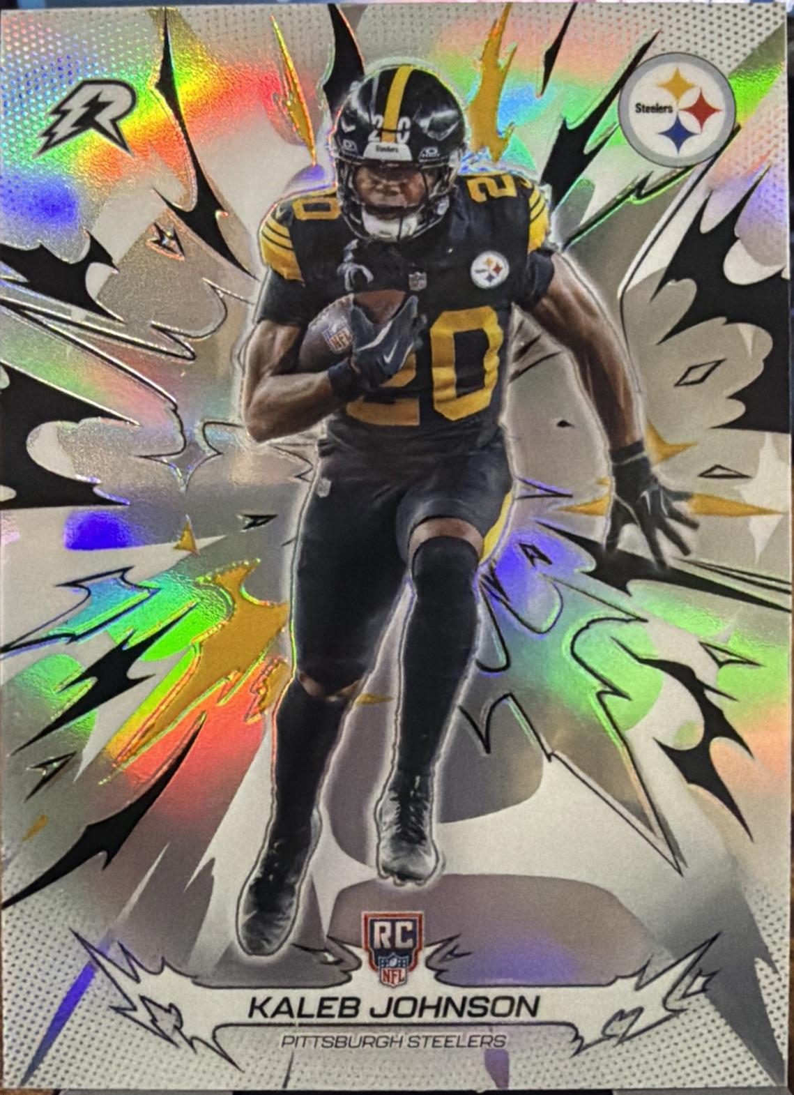 Kaleb Johnson [Refractor] #179 2025 Topps Resurgence
