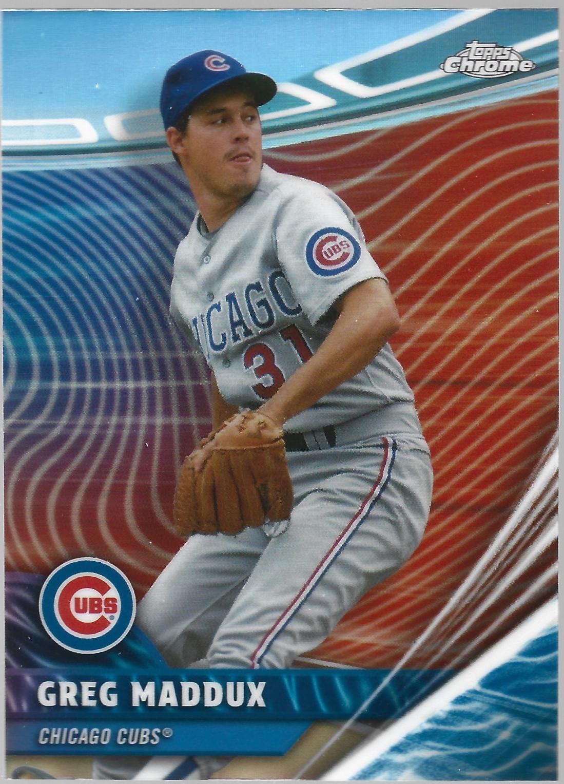 Greg Maddux #RVA-23 2026 Topps Chrome Rivals Away