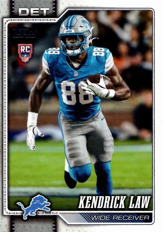 Kendrick Law #374 [Rookie] 2026 Topps Flagship