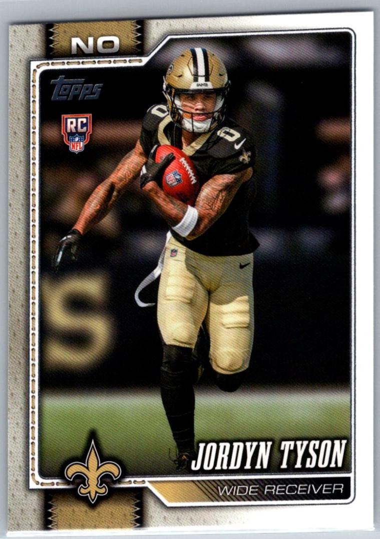 Jordyn Tyson #320 [Rookie] 2026 Topps Flagship
