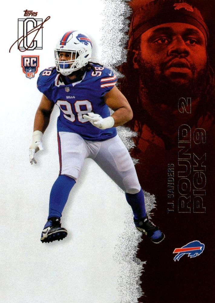 T.J. Sanders #218 [Rookie] 2025 Topps Signature Class