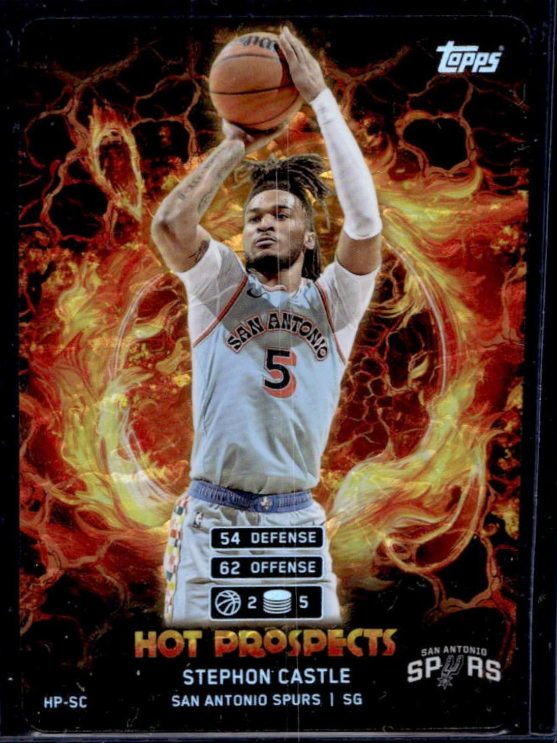 Stephon Castle #HP-SC 2025 Topps Match Attax Hot Prospects