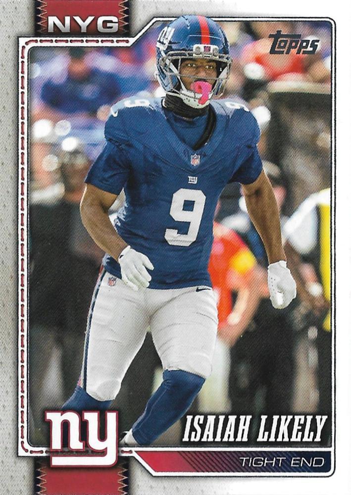 Isaiah Likely #206 2026 Topps Flagship