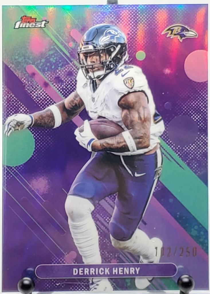 Derrick Henry [Purple Refractor] #70 2025 Topps Finest [#102/250]
