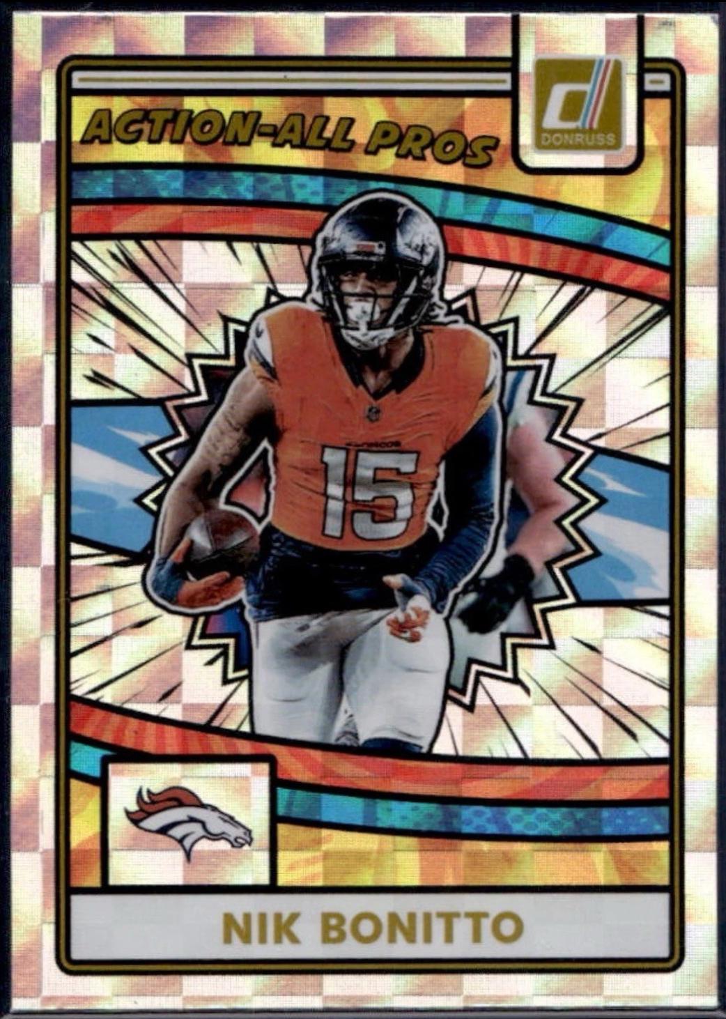 Nik Bonitto #AAP-NBO 2025 Panini Donruss Action All-Pros
