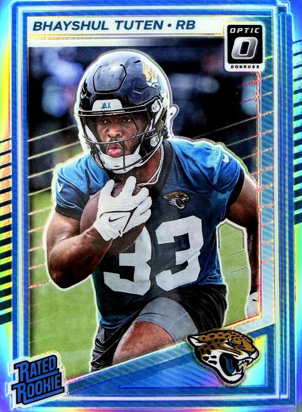 Bhayshul Tuten [Holo] #272 [Rookie] 2025 Panini Donruss Optic