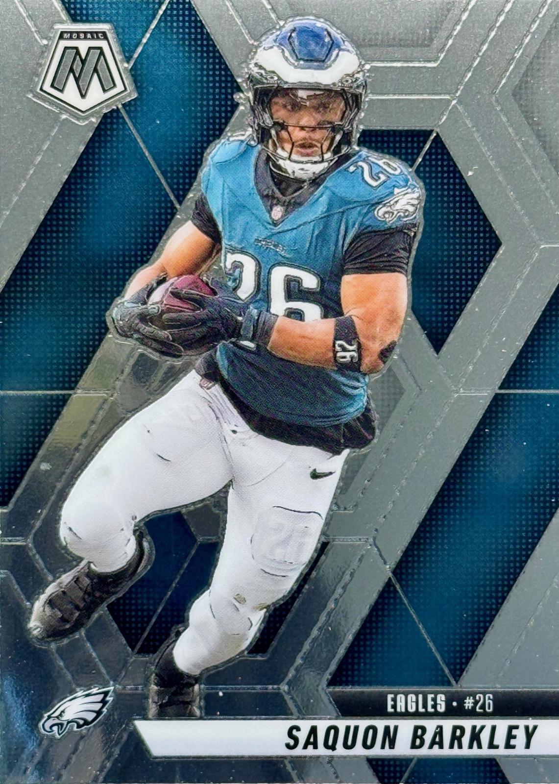 Saquon Barkley #212 2025 Panini Mosaic