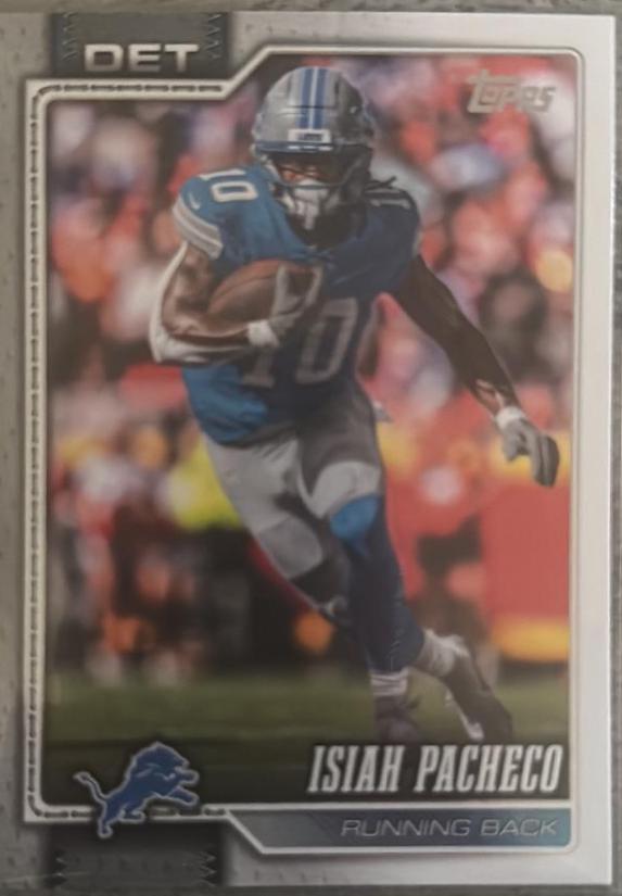 Isiah Pacheco #103 2026 Topps Flagship