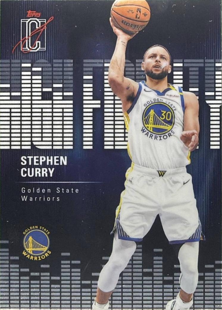 Stephen Curry #HF-27 2025 Topps Signature Class High Fidelity