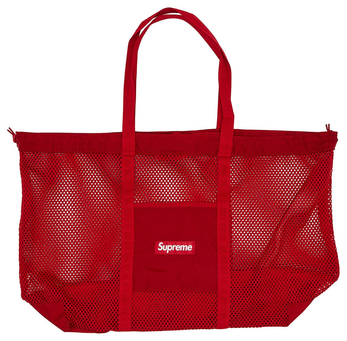 Supreme Mesh Tote Bag Red