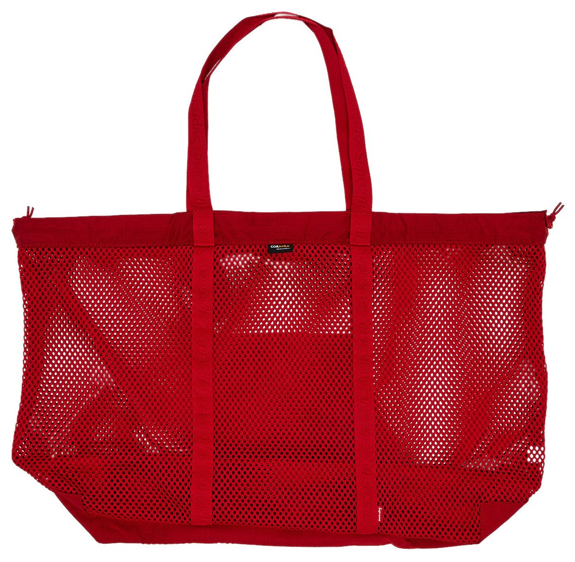 Supreme Mesh Tote Bag Red
