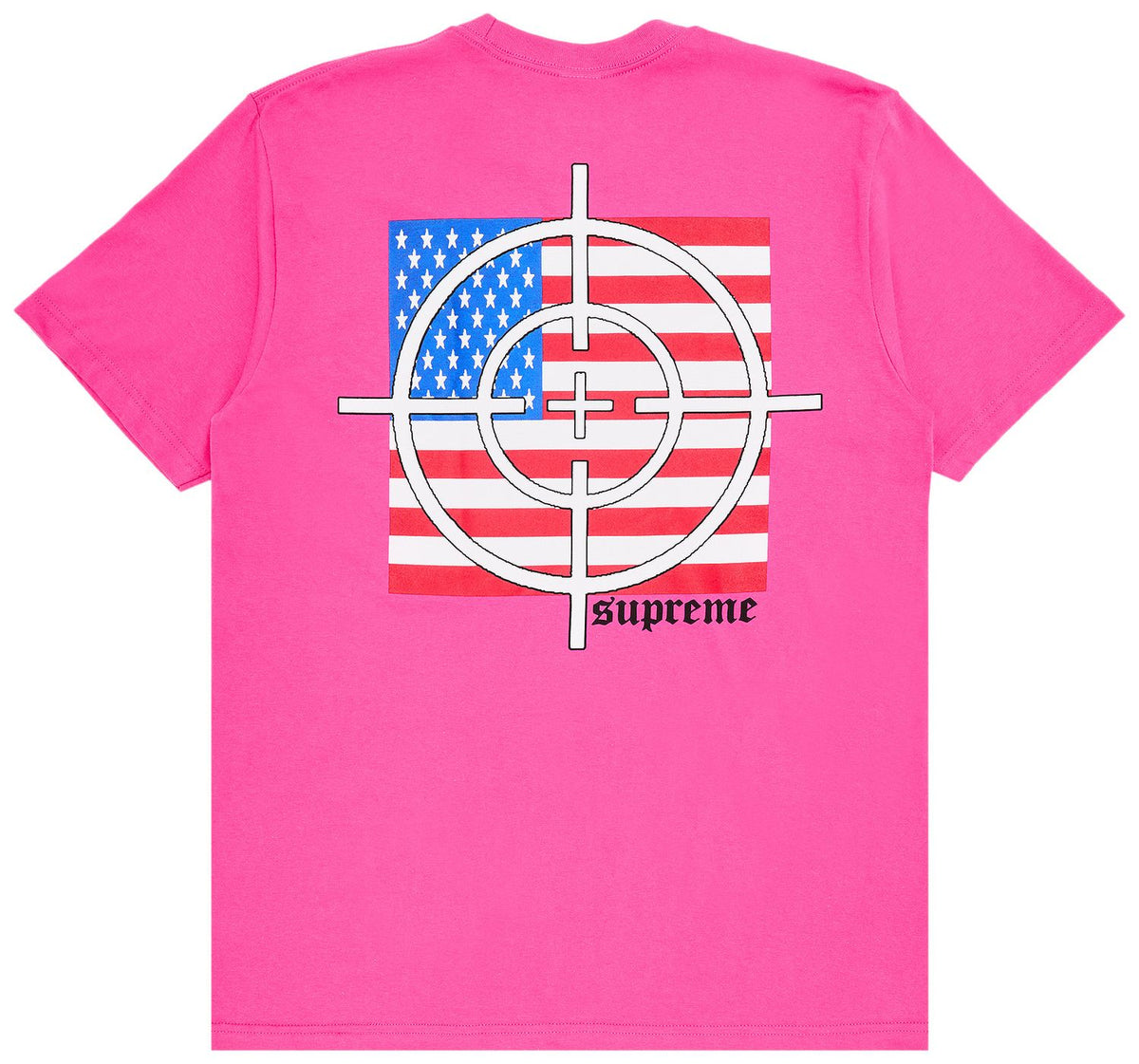 Supreme Target Tee Fuchsia
