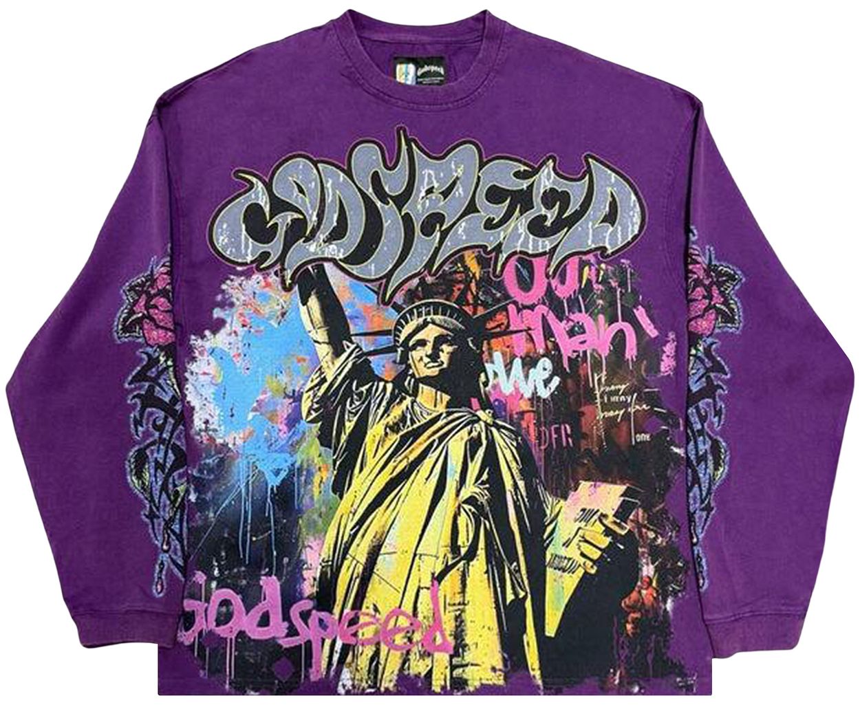 Godspeed Vandal L/S T-Shirt (Grape)