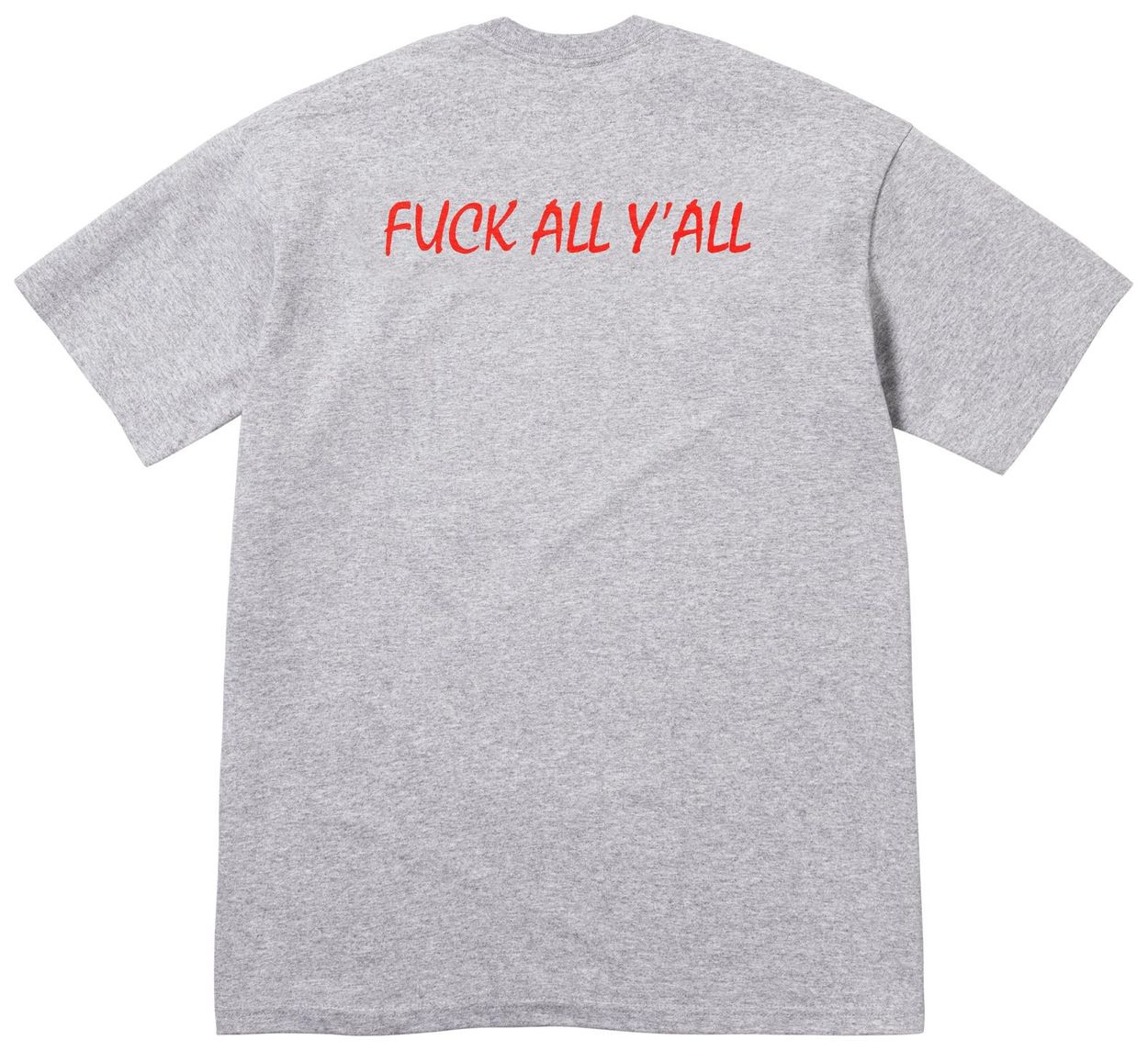 Supreme Split Tee (FW25) Heather Grey