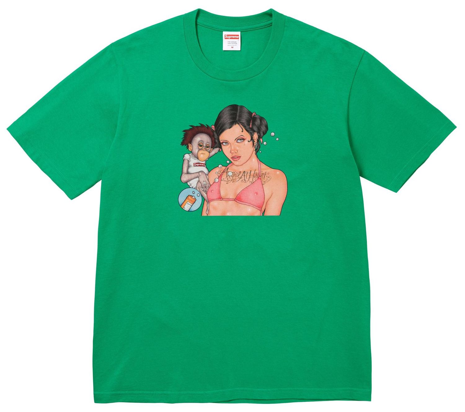 Supreme Angel Tee Green