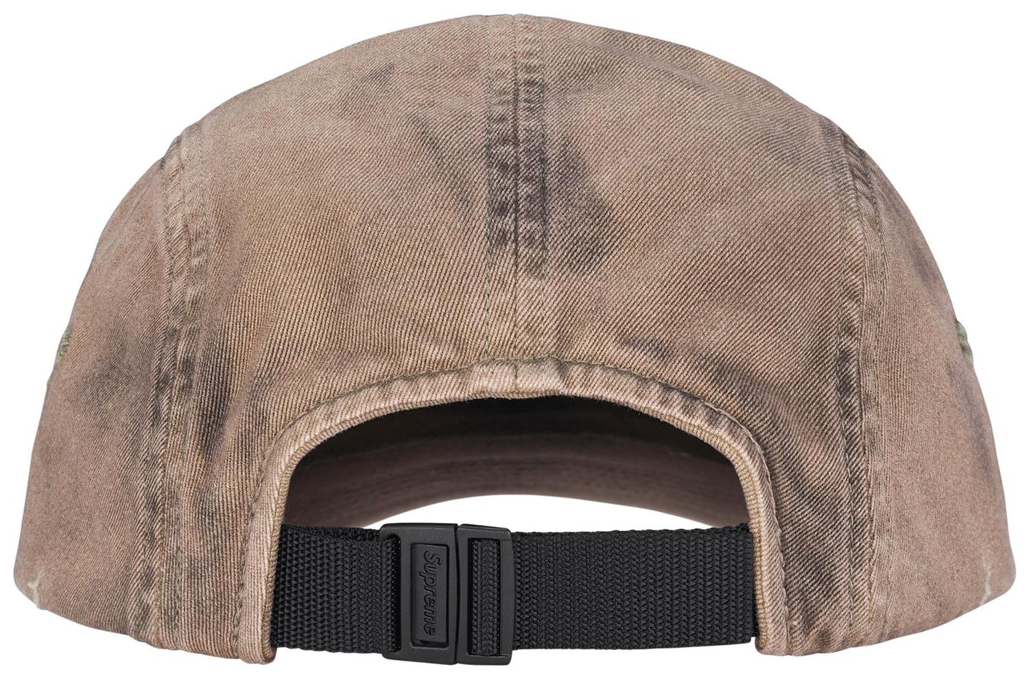Supreme Overdyed Camp Cap (FW26) Brown