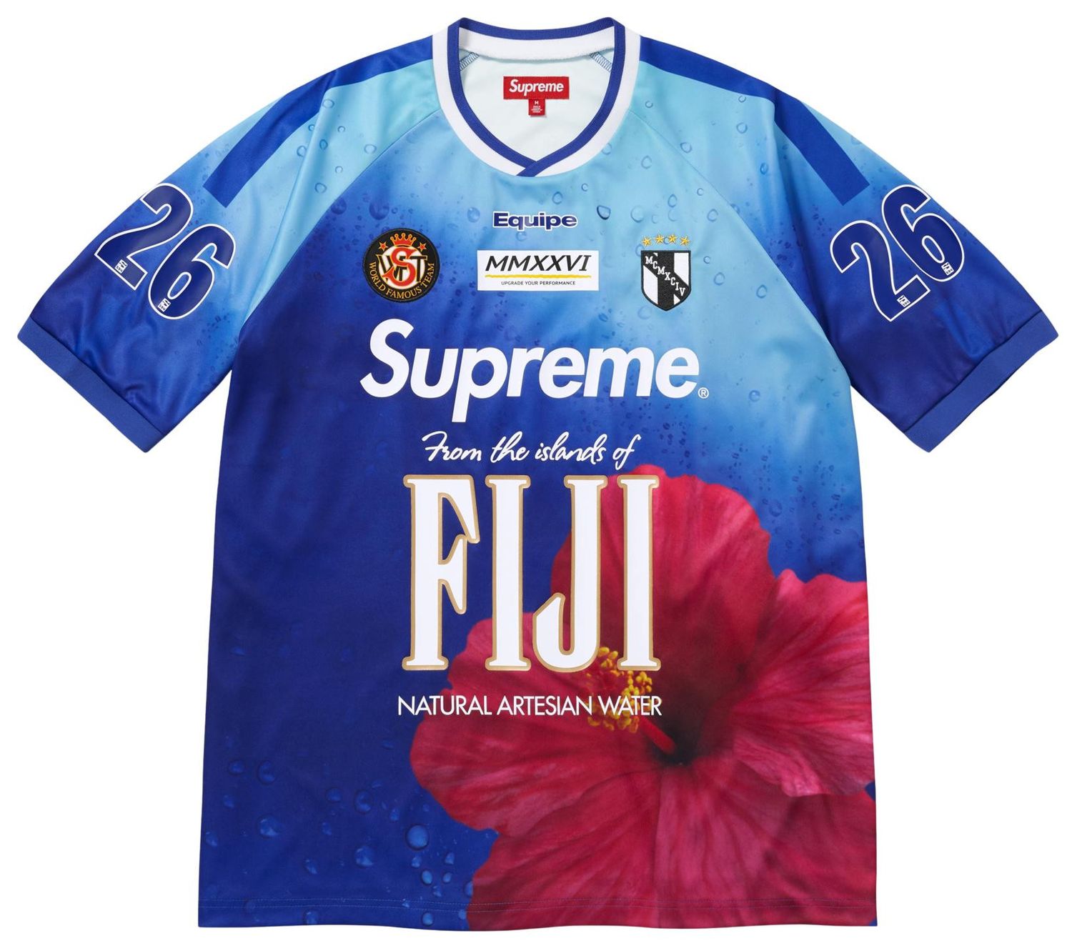 Supreme Fiji Soccer Jersey Multicolor
