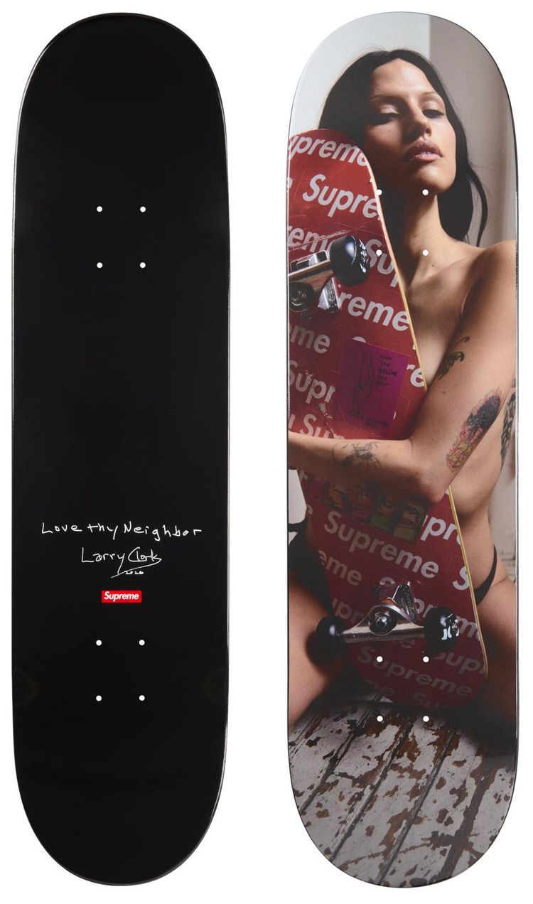 Supreme Larry Clark Skateboard Deck Multicolor (FW26)
