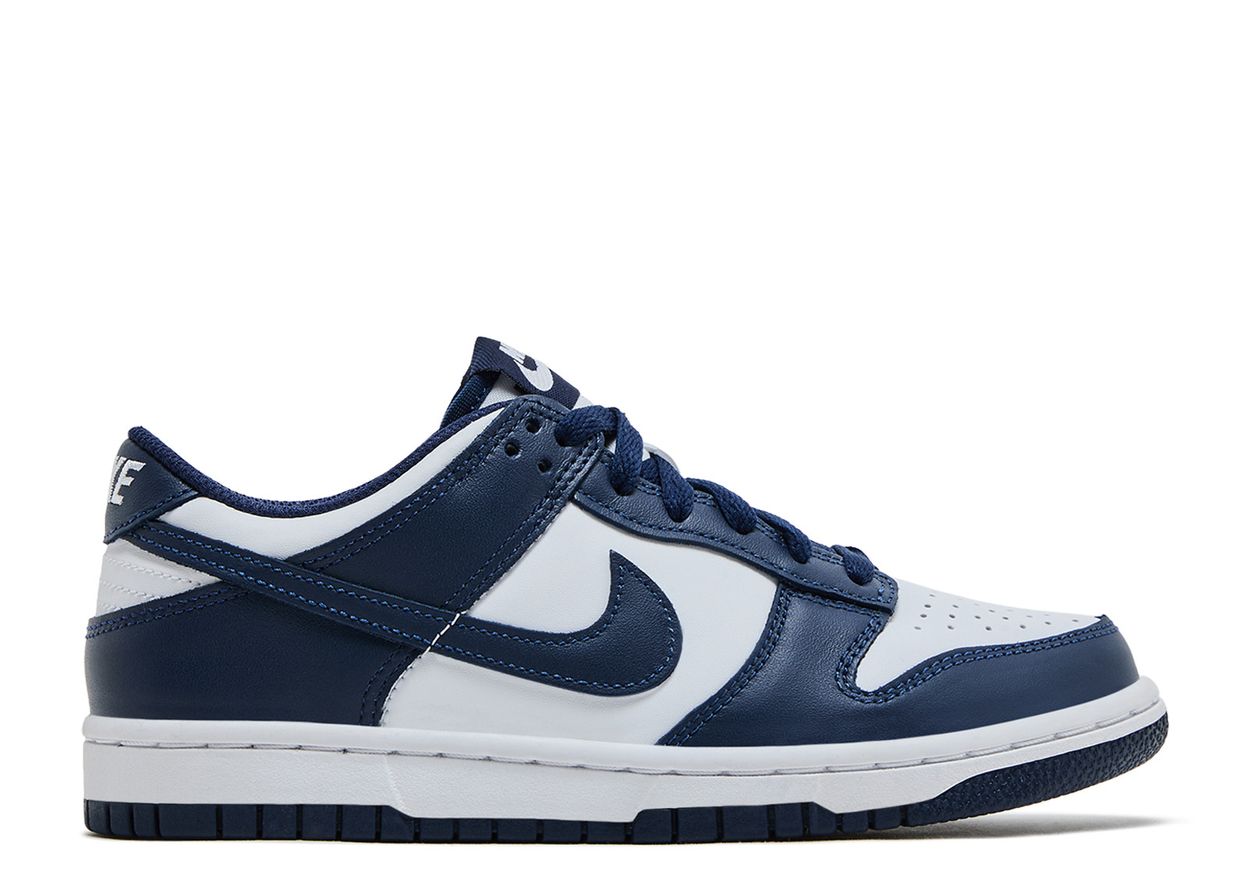 Nike Dunk Low White Midnight Navy (2025)