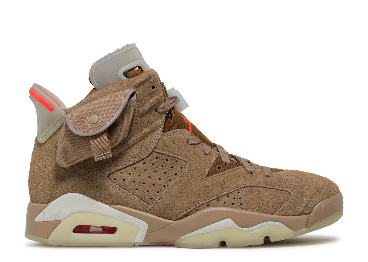 Air Jordan 6 Retro Travis Scott British Khaki (PRE-OWNED)
