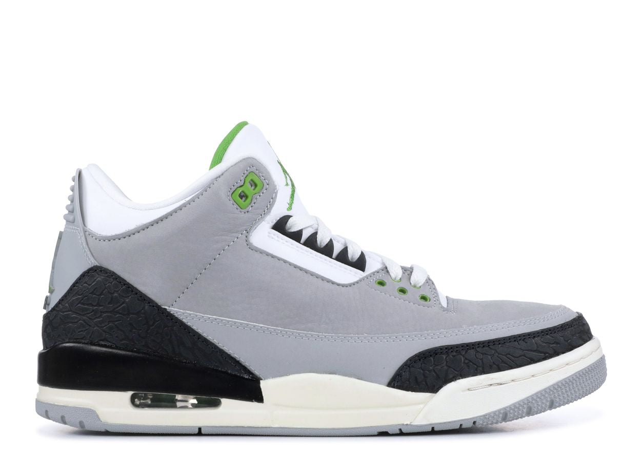 Air Jordan 3 Retro Chlorophyll (PRE-OWNED)(REPBOX)