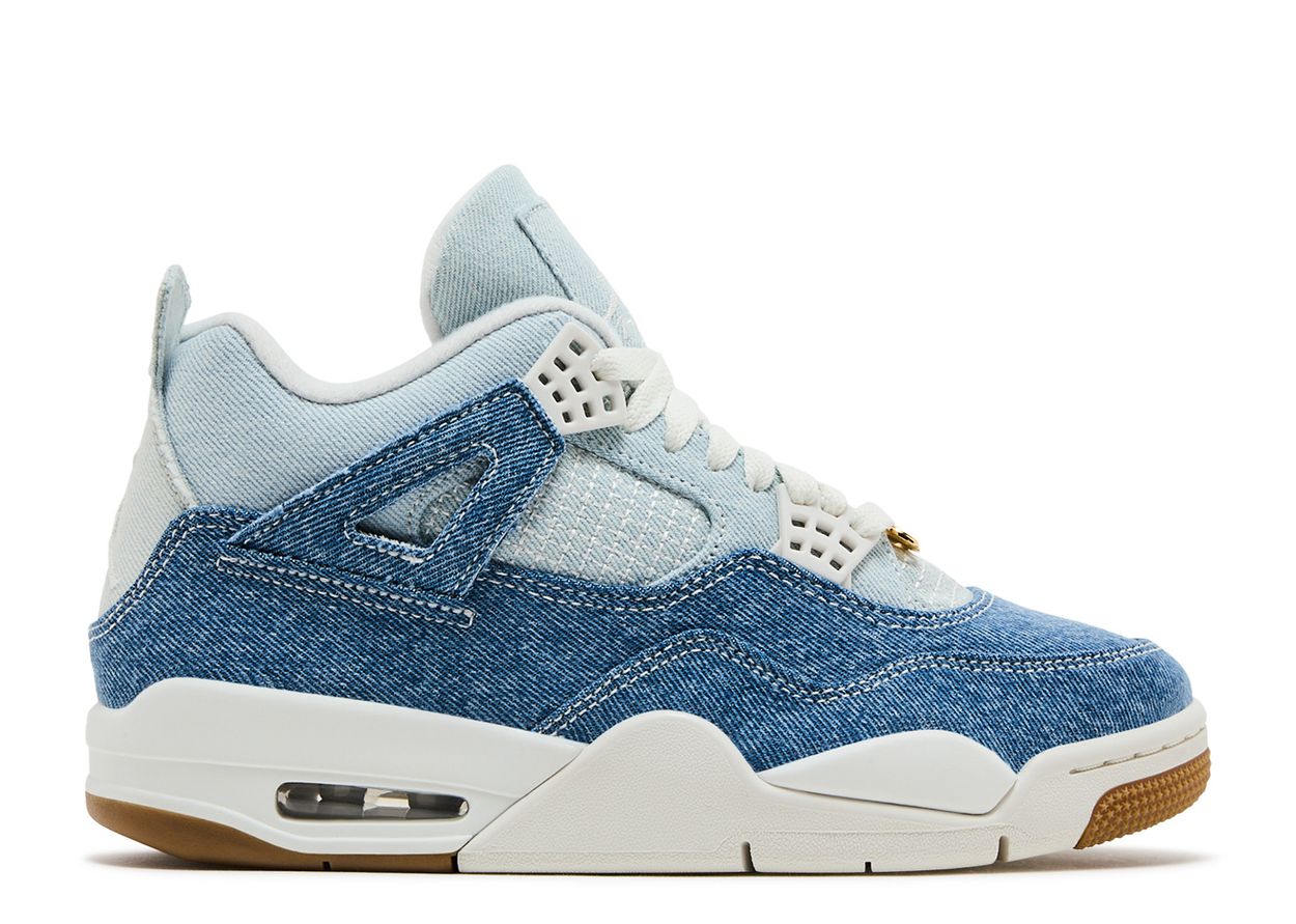 Air Jordan 4 Retro TEX Denim Worn Blue (W)