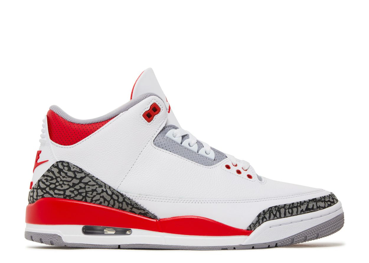 Air Jordan 3 Retro Fire Red (2022) (PRE-OWNED) (NO BOX)