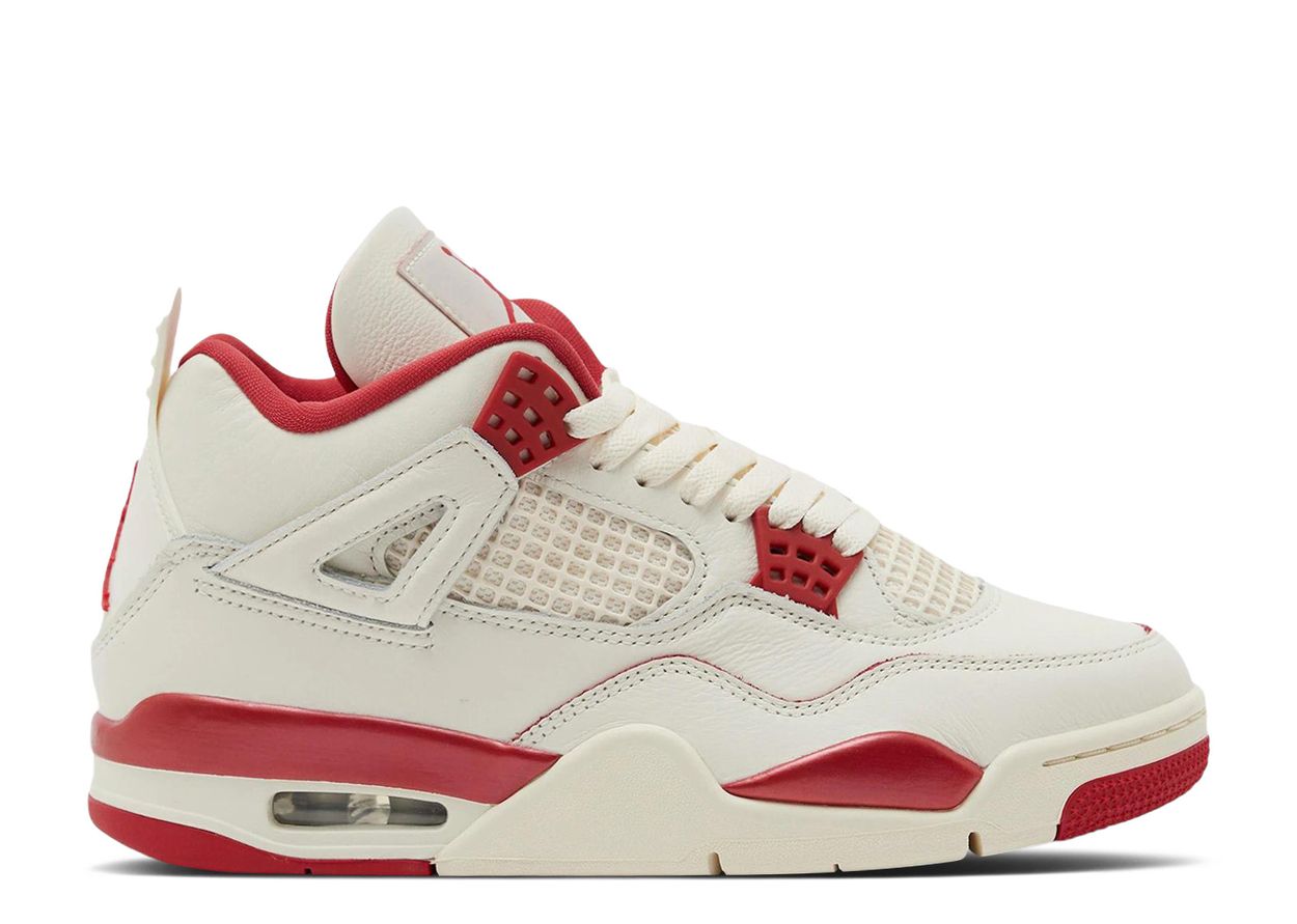 Jordan 4 Retro Valentine's Day Sierra Red