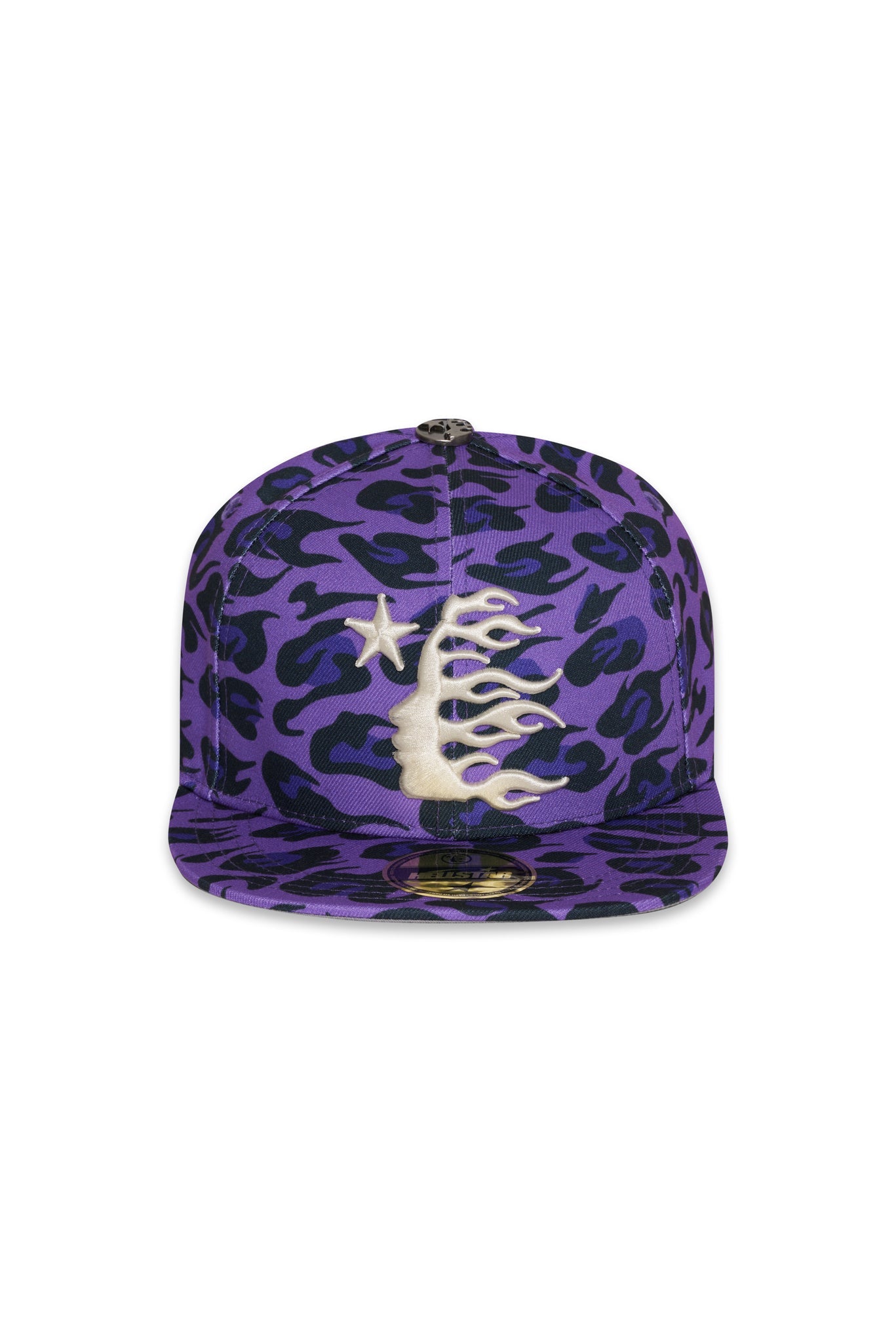 HS Cheetah Print Snapback Hat Purple