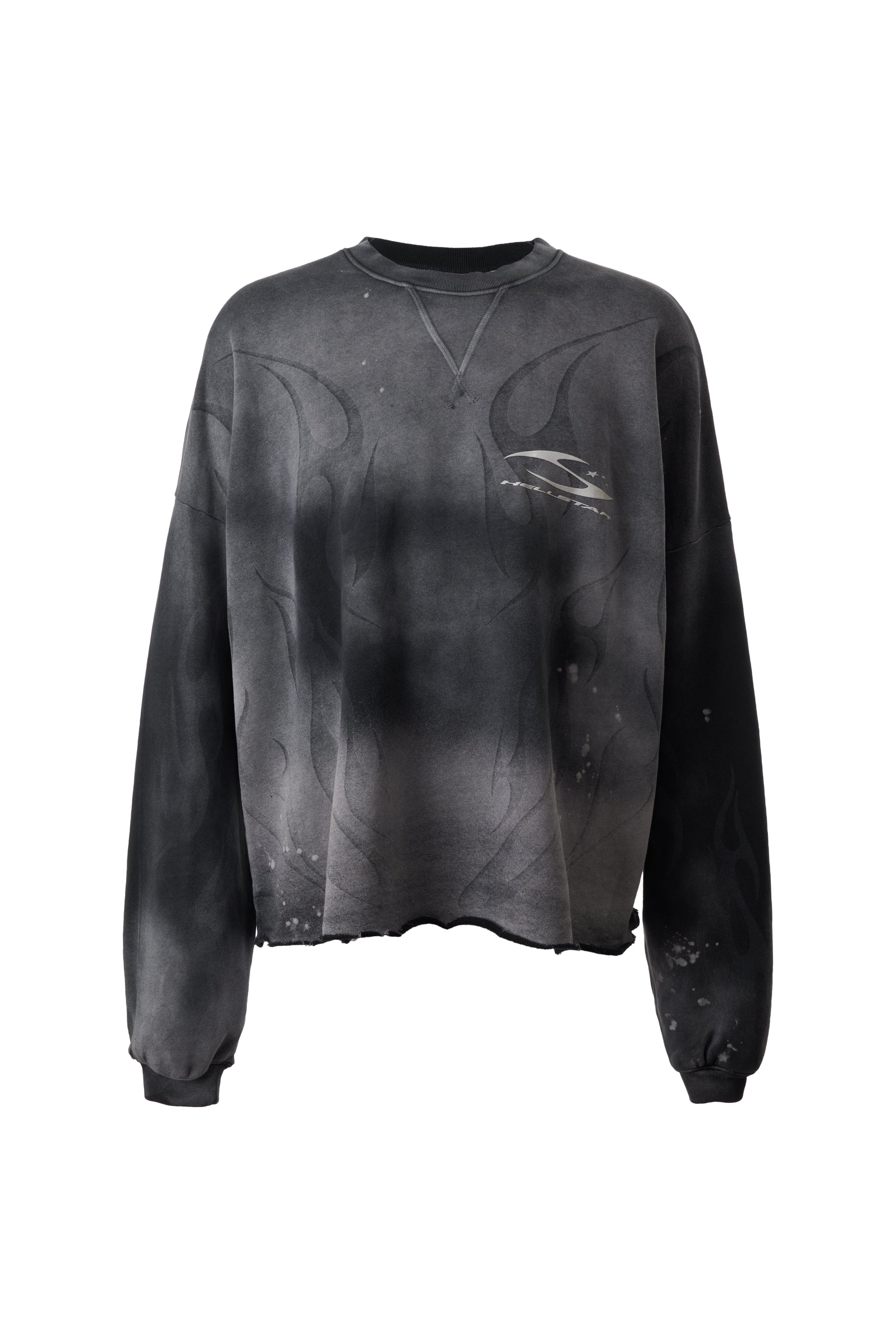 HS Burned Tribal Crewneck