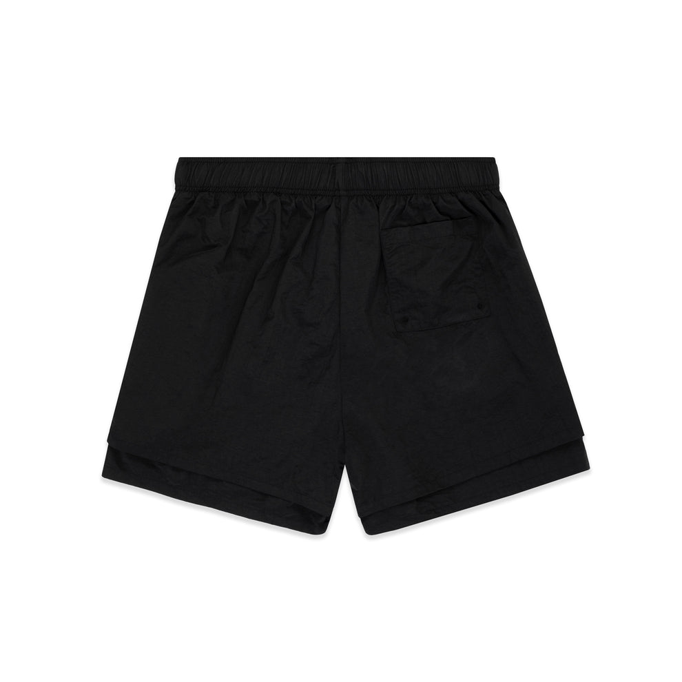Sp5der Beluga Double Layer Short Black