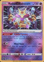 Radiant Alakazam #59 Pokemon Silver Tempest