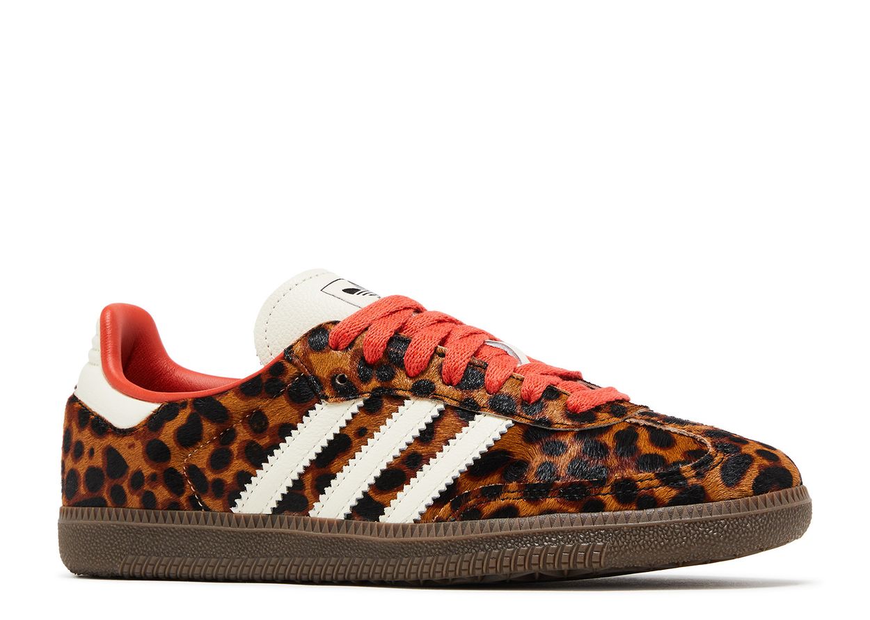 Adidas Samba OG Preloved Red Leopard (W)