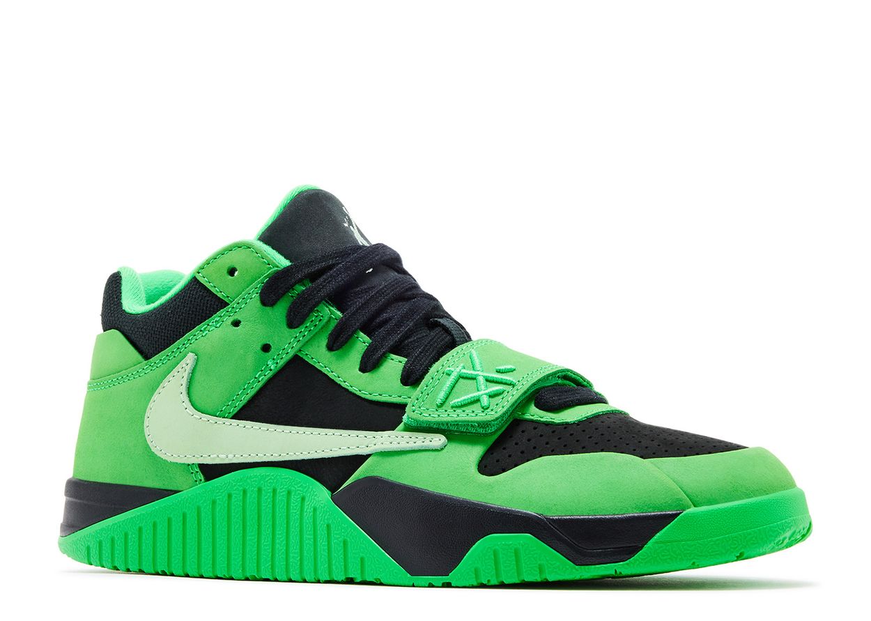 Air Jordan CJ1 T-Rexx Travis Scott Green Spark