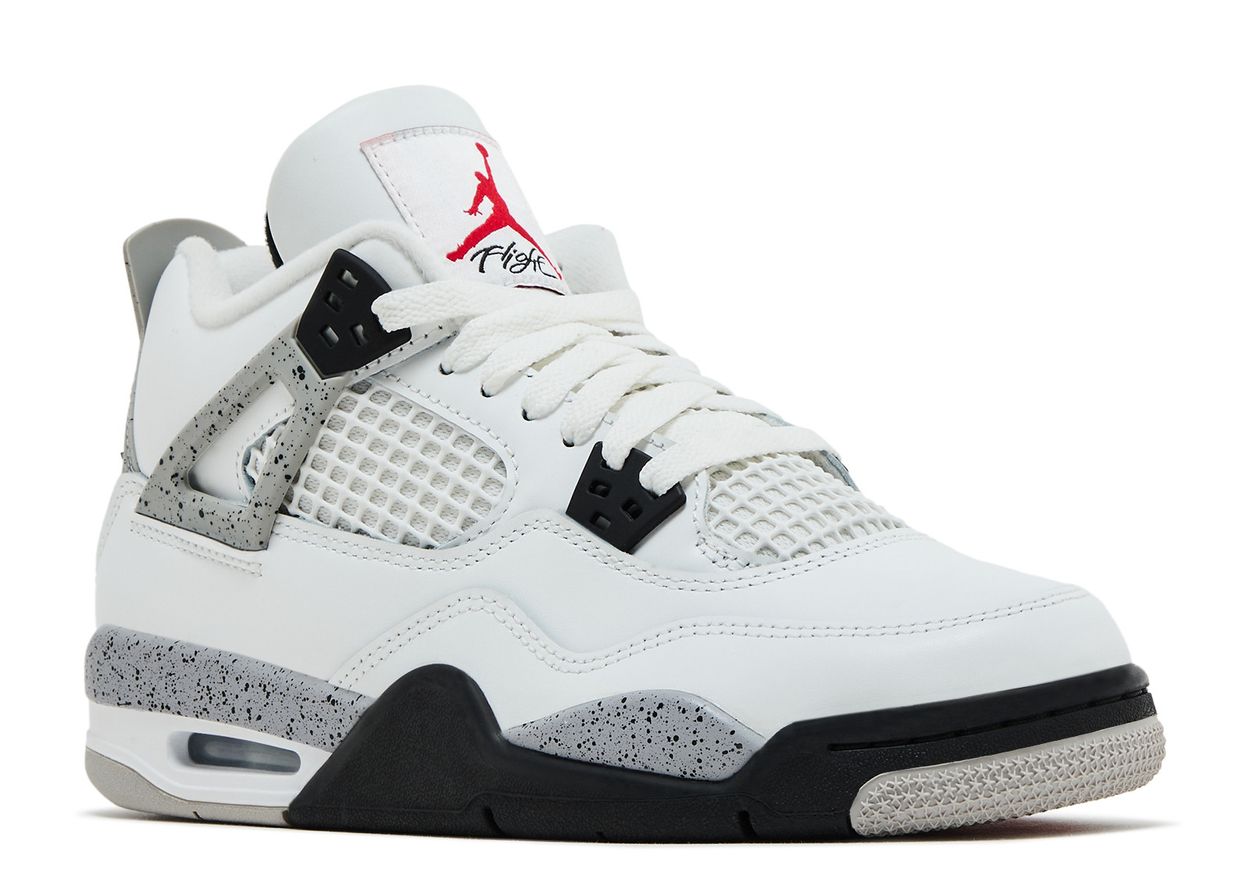 Air Jordan 4 Retro OG White Cement (2025) (GS)
