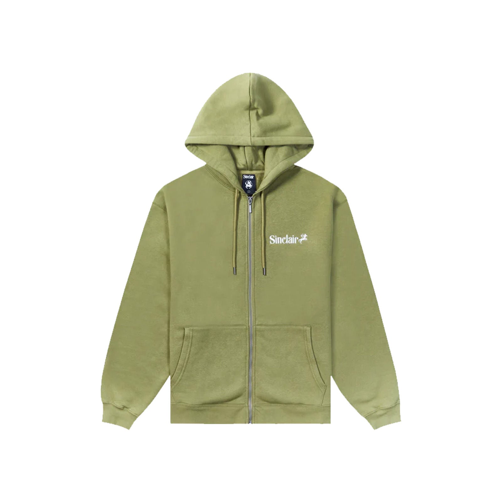 Sinclair Sagittarius Zip-Up Hoodie Dark Olive