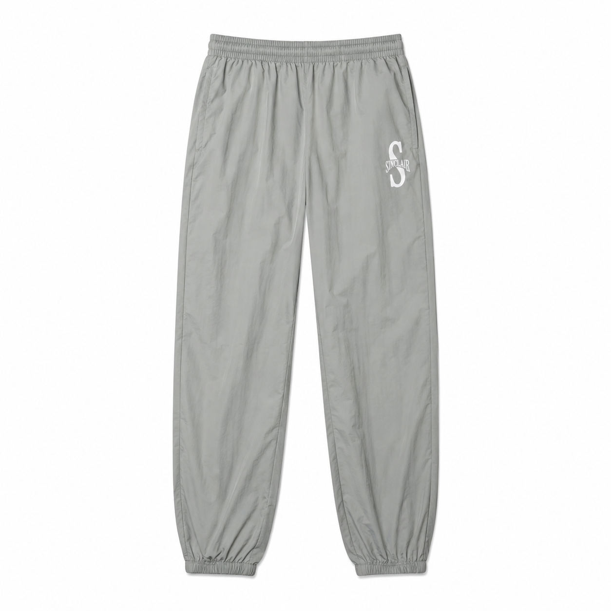 Sinclair S Arch Nylon Track Pants Grey