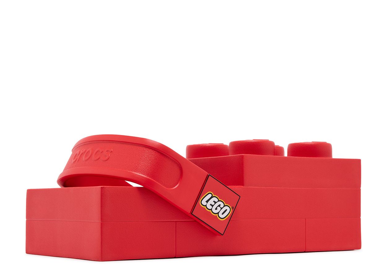 Lego x Crocs Brick Clog Bright Red