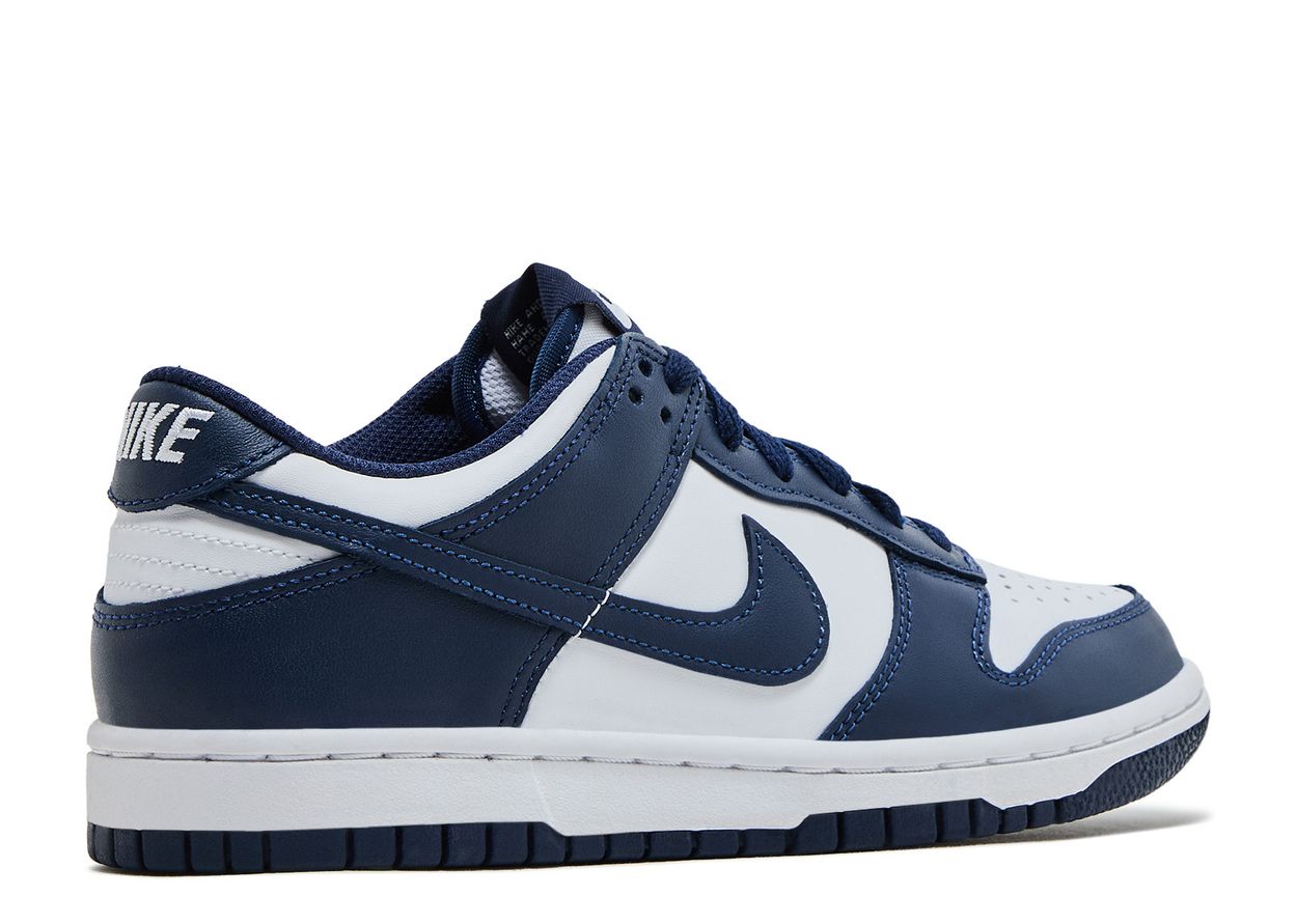 Nike Dunk Low White Midnight Navy (2025)
