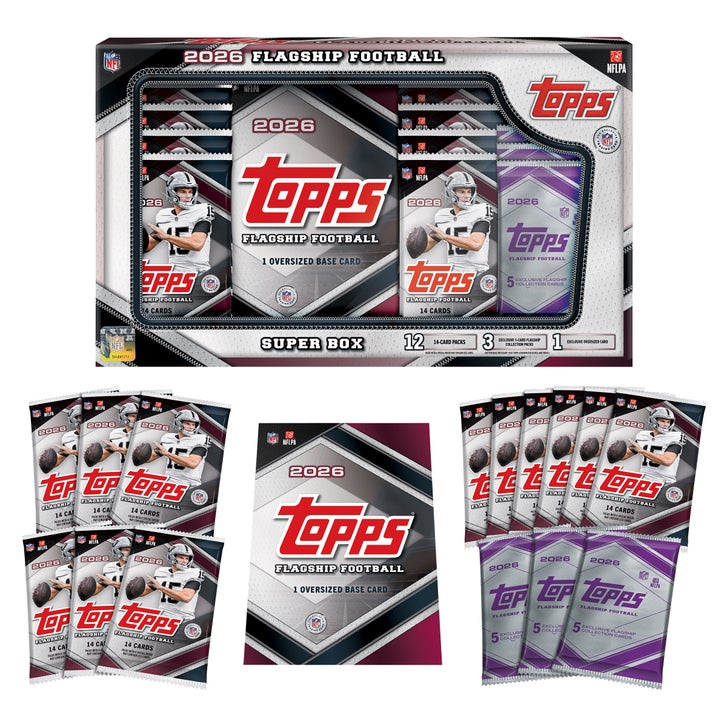 2026 Topps Flagship Football Super Box