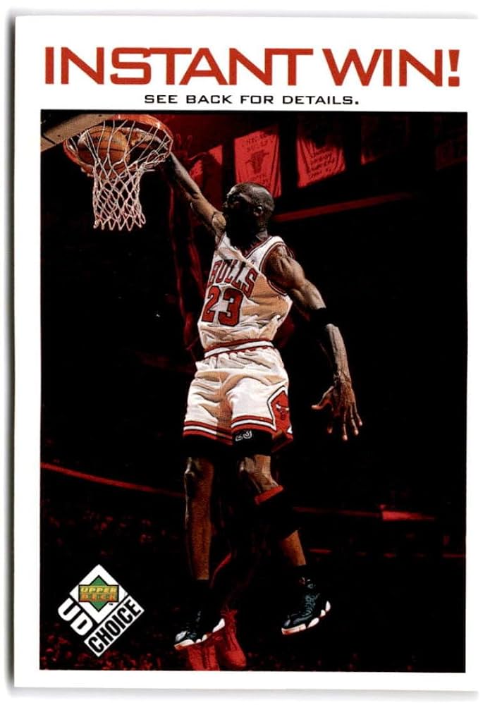 Michael Jordan #IW-1 1998 Upper Deck Instant Win