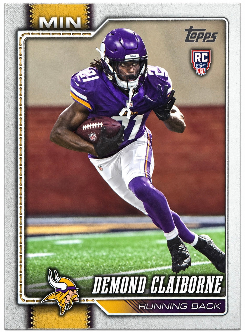 Demond Claiborne #316 [Rookie] 2026 Topps Flagship