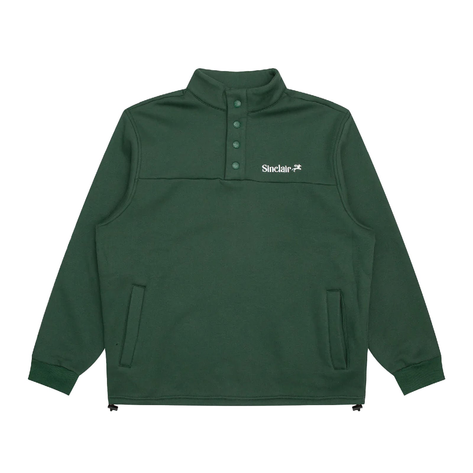 Sinclair Texture Pullover Forest Green