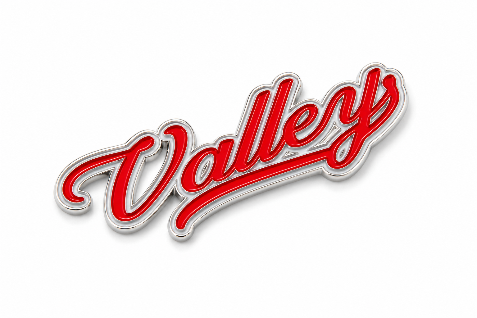 Vale Forever Script Hat Pin Red