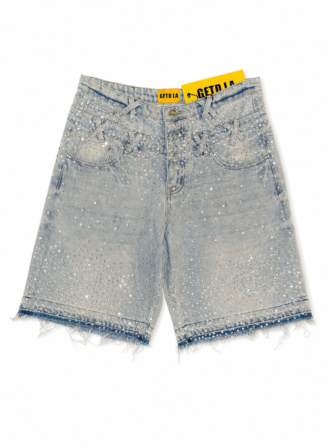 GFTD LA By Fire Jean Short Light Wash